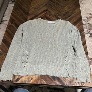 sweater light green kids 10/12